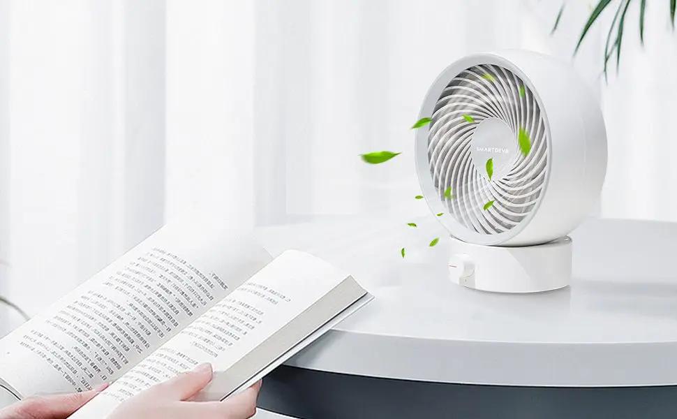 Small Portable USB Charging Fan for Office Desk Ultra Quiet Ideal for Dormitories and Students by null