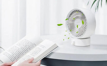 Small Portable USB Charging Fan for Office Desk Ultra Quiet Ideal for Dormitories and Students by null