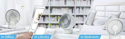 Small Portable USB Charging Fan for Office Desk Ultra Quiet Ideal for Dormitories and Students by null