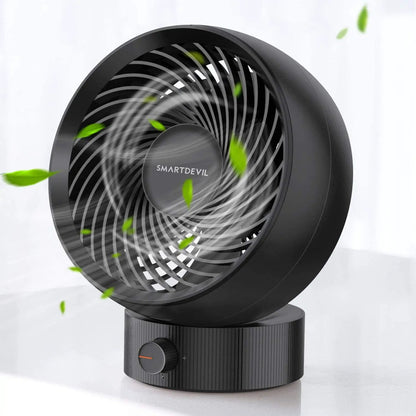 Small Portable USB Charging Fan for Office Desk Ultra Quiet Ideal for Dormitories and Students by null