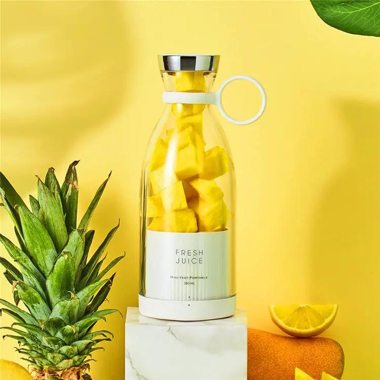 350ML Electric Juicer Blender Mixer USB Rechargeable Machine Household Portable Blender Maker Cup Kitchen Tool Kit by null