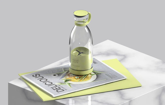 350ML Electric Juicer Blender Mixer USB Rechargeable Machine Household Portable Blender Maker Cup Kitchen Tool Kit by null
