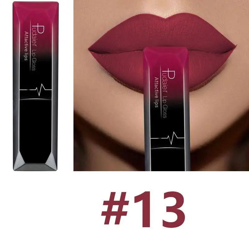 Matte Lip Gloss And Lipstick Duo Set For Long Lasting Color And Comfortable Wear by null
