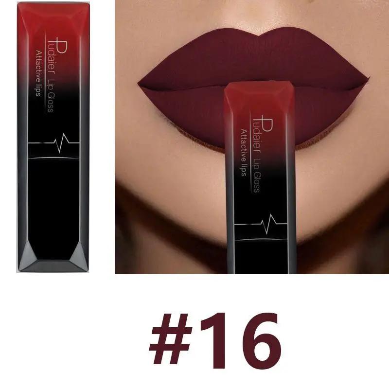 Matte Lip Gloss And Lipstick Duo Set For Long Lasting Color And Comfortable Wear by null