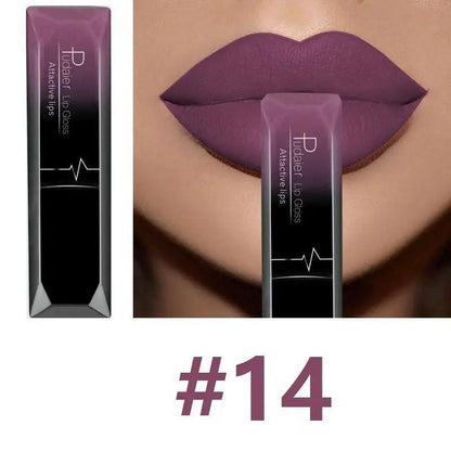 Matte Lip Gloss And Lipstick Duo Set For Long Lasting Color And Comfortable Wear by null