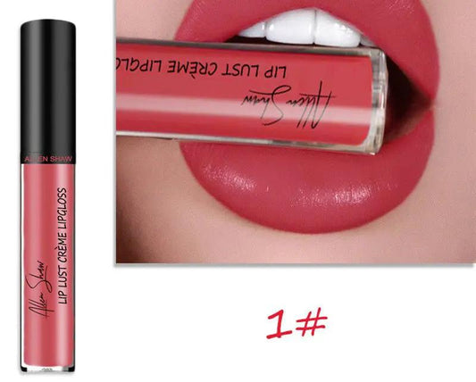 AliExpress Shopee Exclusive Lip Glaze Silky Smooth Cream Lip Gloss Long Lasting Shine Finish by null