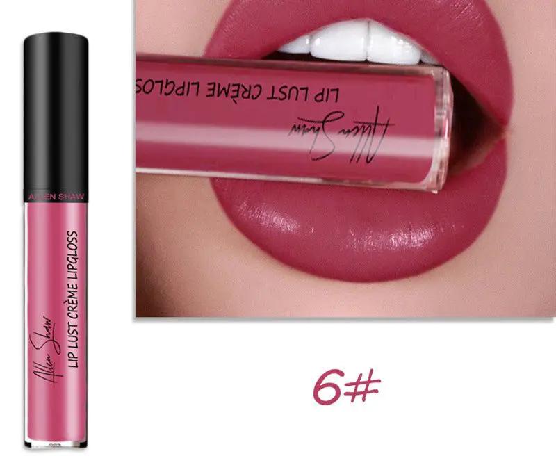 AliExpress Shopee Exclusive Lip Glaze Silky Smooth Cream Lip Gloss Long Lasting Shine Finish by null