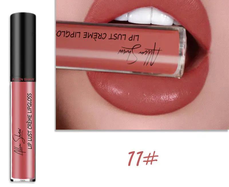 AliExpress Shopee Exclusive Lip Glaze Silky Smooth Cream Lip Gloss Long Lasting Shine Finish by null