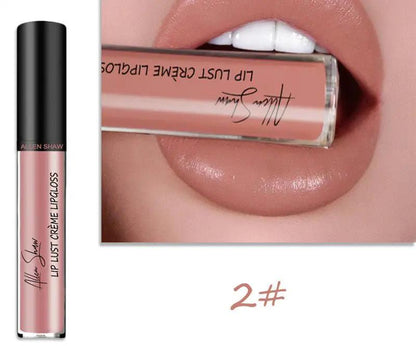 AliExpress Shopee Exclusive Lip Glaze Silky Smooth Cream Lip Gloss Long Lasting Shine Finish by null