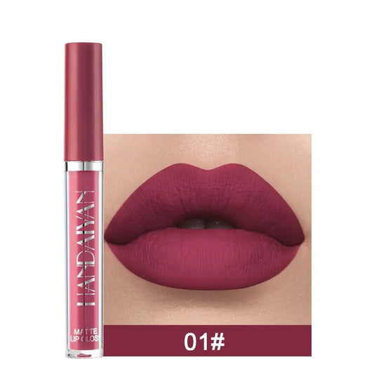 Non-stick Matte Cup Lip Gloss, Long-lasting Liquid Lipstick by null