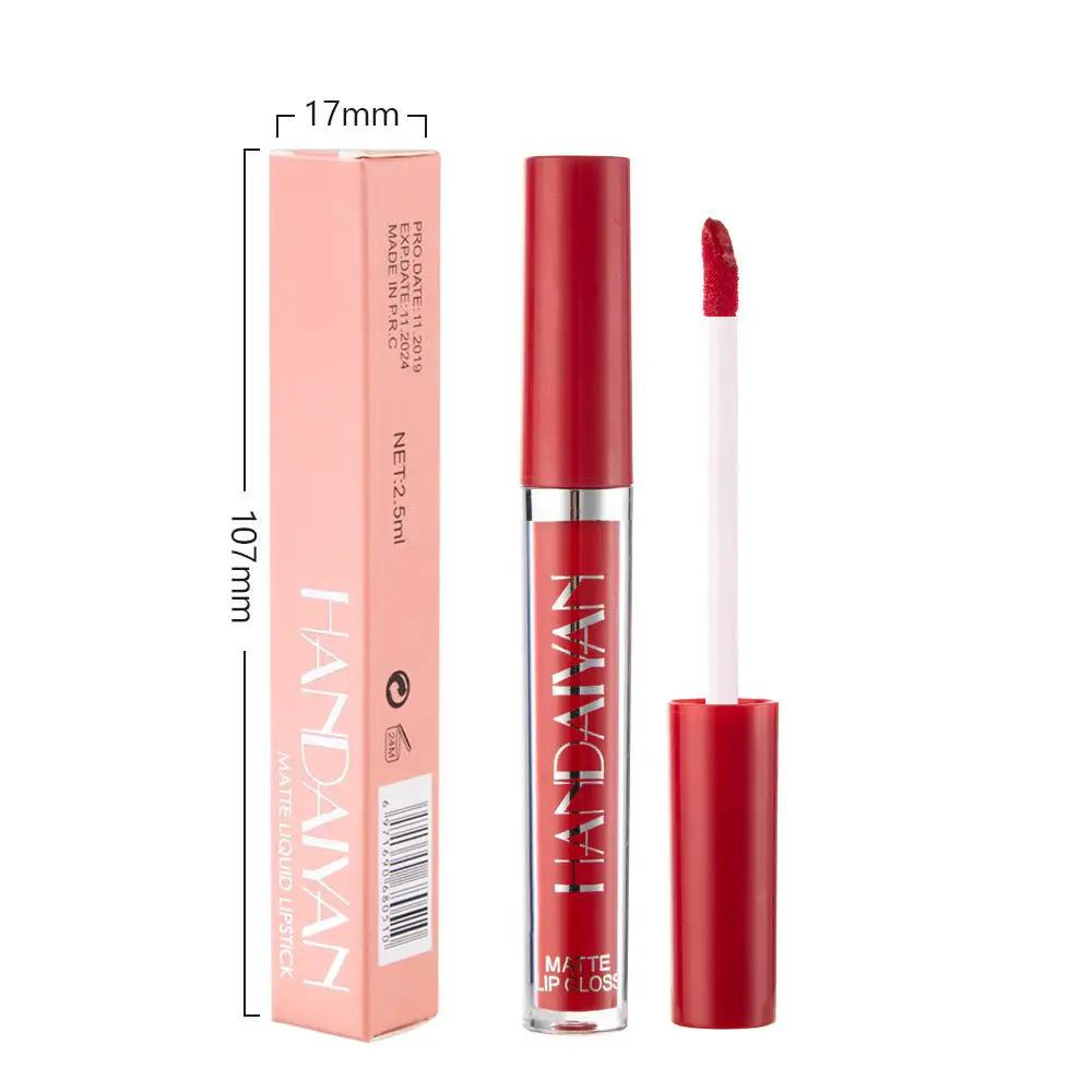 Non-stick Matte Cup Lip Gloss, Long-lasting Liquid Lipstick by null
