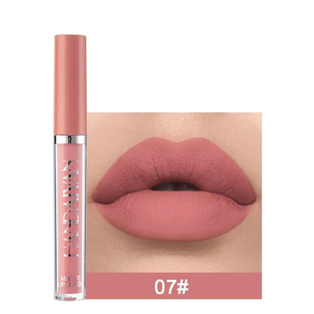 Non-stick Matte Cup Lip Gloss, Long-lasting Liquid Lipstick by null