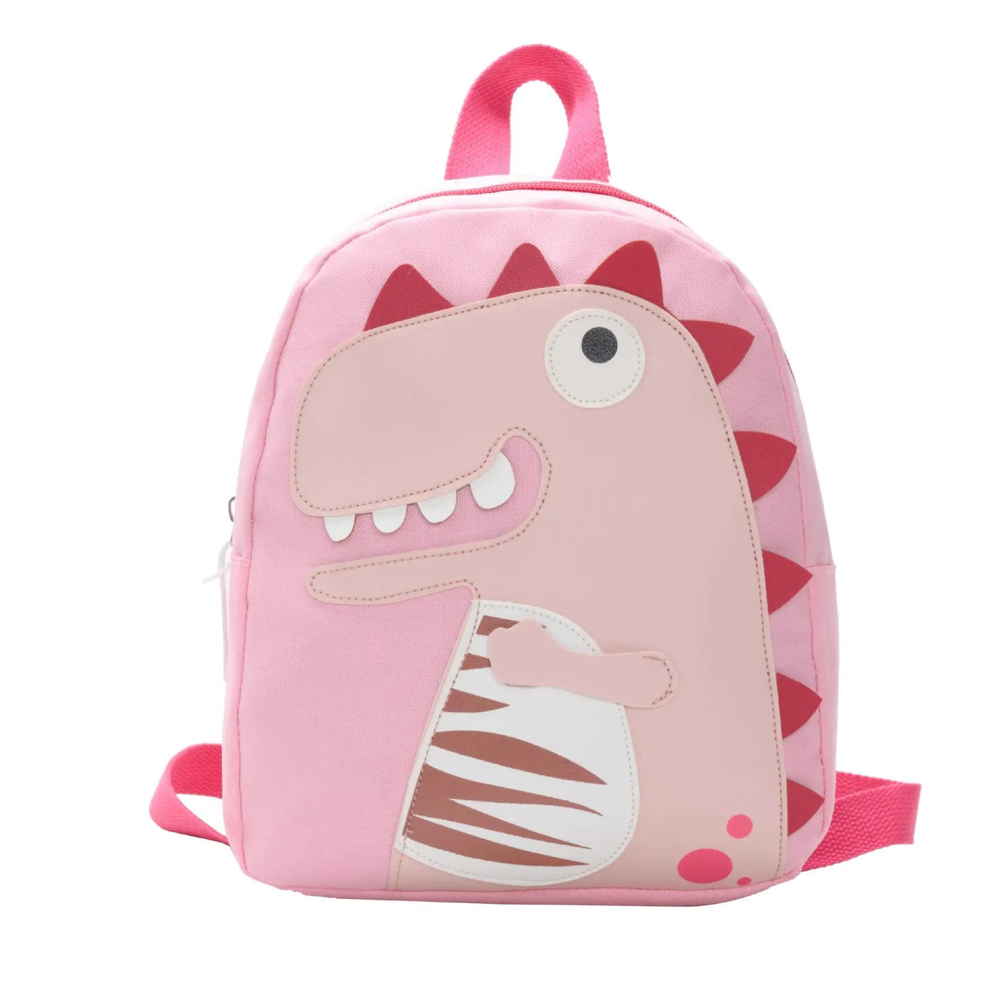 Kindergarten Kids Small School Bag Animal Backpack Cartoon Cute Cloth Bag With Zipper Pocket by null