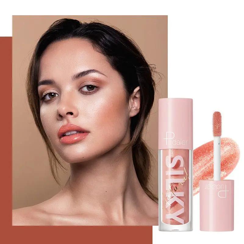 Mirror Water Gloss Lip Glaze Lipstick Duo Hydrating Lip Gloss Glossy Shine Fuller Radiant Lips by null