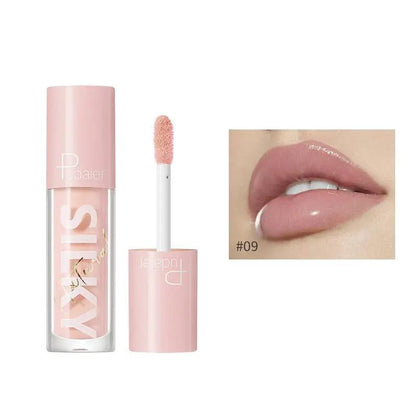 Mirror Water Gloss Lip Glaze Lipstick Duo Hydrating Lip Gloss Glossy Shine Fuller Radiant Lips by null