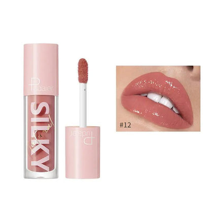 Mirror Water Gloss Lip Glaze Lipstick Duo Hydrating Lip Gloss Glossy Shine Fuller Radiant Lips by null