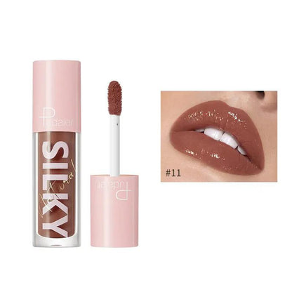 Mirror Water Gloss Lip Glaze Lipstick Duo Hydrating Lip Gloss Glossy Shine Fuller Radiant Lips by null