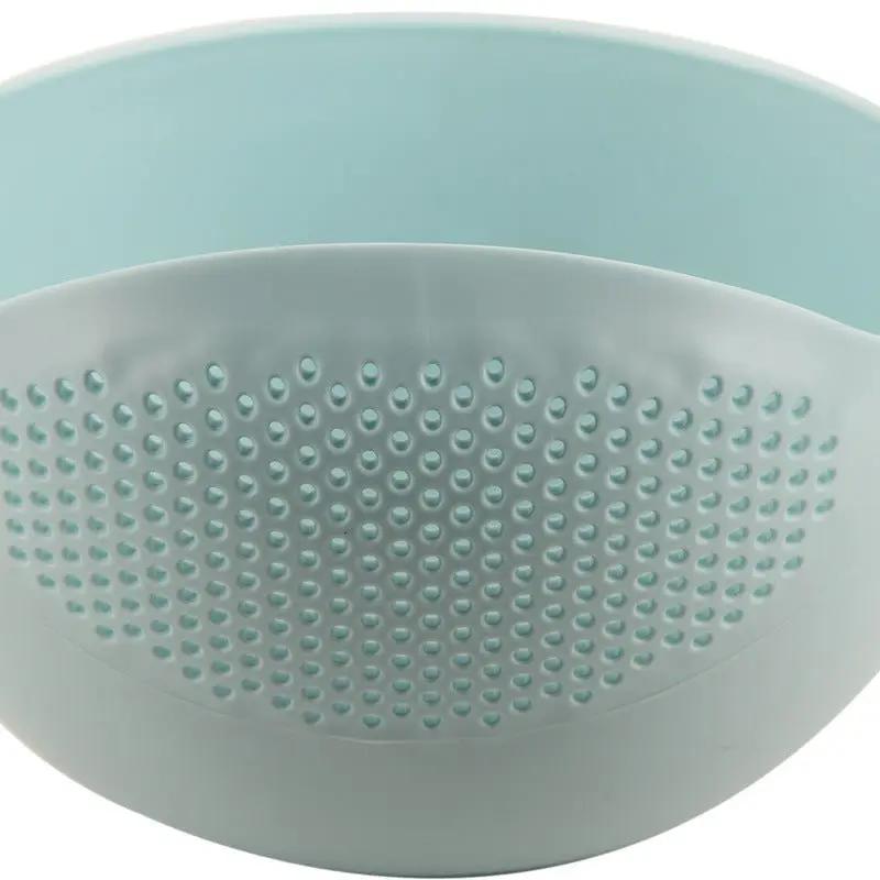 Multi Purpose Kitchen Rice Washer With Dense Holes For Efficient Washing And Draining by null