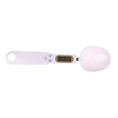 Digital Kitchen Scale with Measuring Spoon for Coffee, Tea, Sugar - Cooking and Baking Tool by null