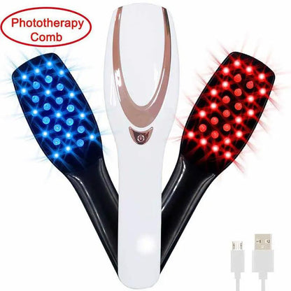 USB Powered Head Massager for Hair Care With 3 Vibration Speeds Push Button Control White by null