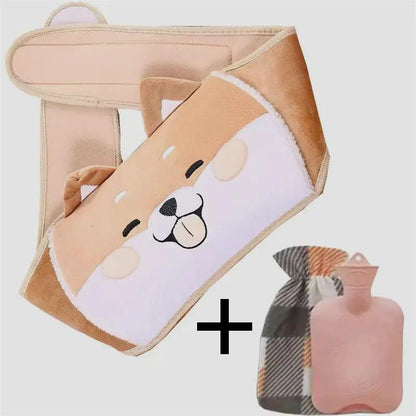 Water Injection Waist Warmer Hot Water Bag Cute by Zeny Home & Beauty