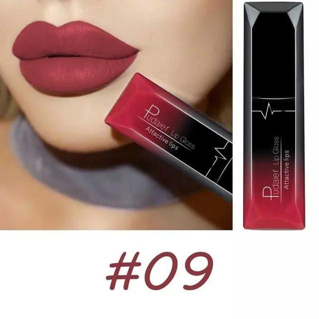 Matte Lip Gloss And Lipstick Duo Set For Long Lasting Color And Comfortable Wear by null