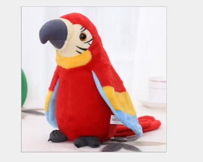 electric talking parrot plush Toy by null