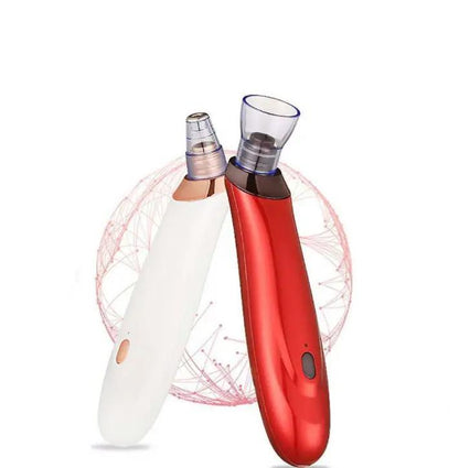 Compact Electric Pore Vacuum Blackhead Remover Device For Acne Facial Skin Cleaner With Suction by null