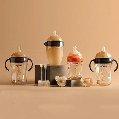 PPSU 300ml Baby Feeding Bottle With Wide Caliber Silicone Nipple Teether Two Stage TB31 TB32 For 0 To 7 Months by null
