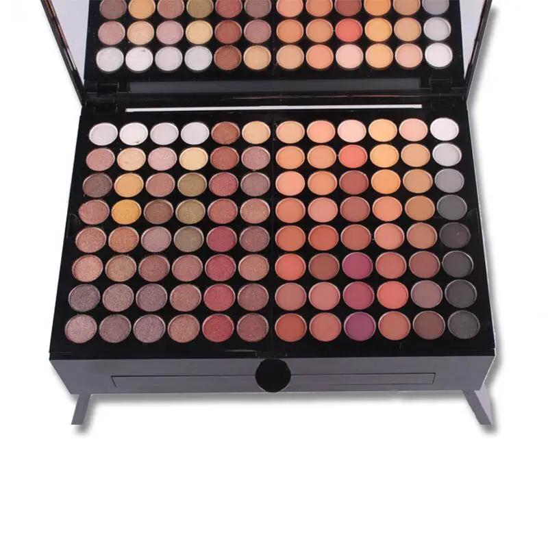 180 Colors Piano Shaped Makeup Palette Set With Eyeshadow And Blush For All Day Colorful Looks by null