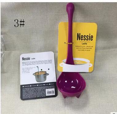 Cute Dinosaur Standing Spoon For Kids Kitchen Durable Food Grade PP Utensil Featuring Cartoon Dinosaur Design by null