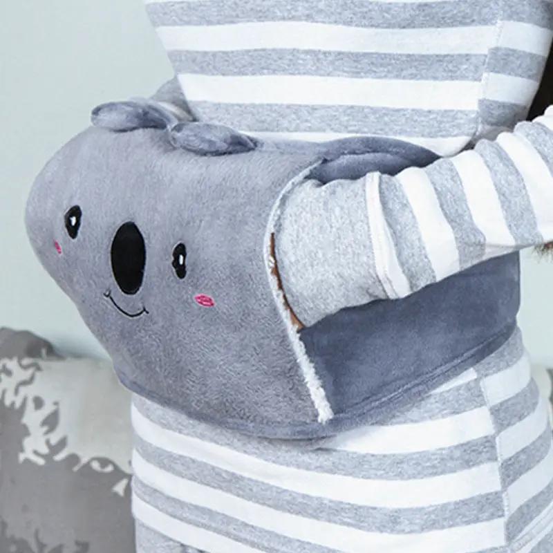 Plush Waist Cover Winter Belly Warmer With Hot Water Bottle by Zeny Home & Beauty