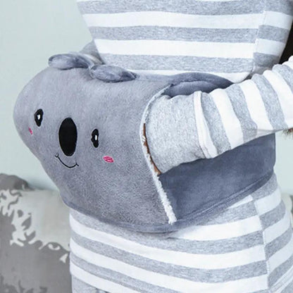 Plush Waist Cover Winter Belly Warmer With Hot Water Bottle by Zeny Home & Beauty