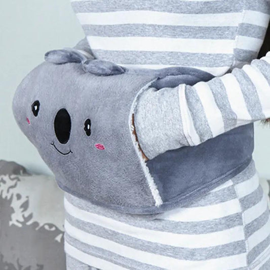 Plush Waist Cover Winter Belly Warmer With Hot Water Bottle by Zeny Home & Beauty