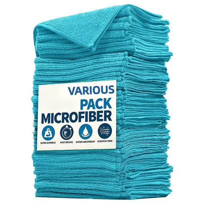 Ultra Absorbent Kitchen And Car Cleaning Cloth Towels Set For Spills Dishes Counters And Surfaces by null