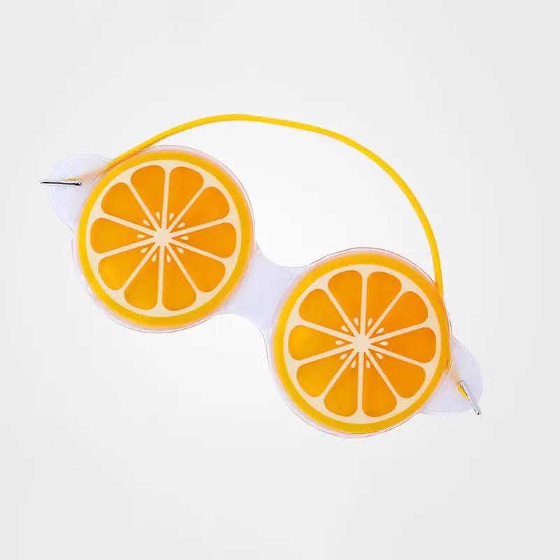 Cooling Gel Ice Eye Mask For Beauty Sleep Watermelon Lemon Kiwi Patterns Lightweight 30g by null