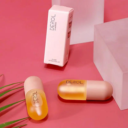 Day Night Instant Volume Lip Plumper Oil Clear Lasting Moisture Nourishing Repairing Lip Fine Line Care Beauty Cosmetic by null