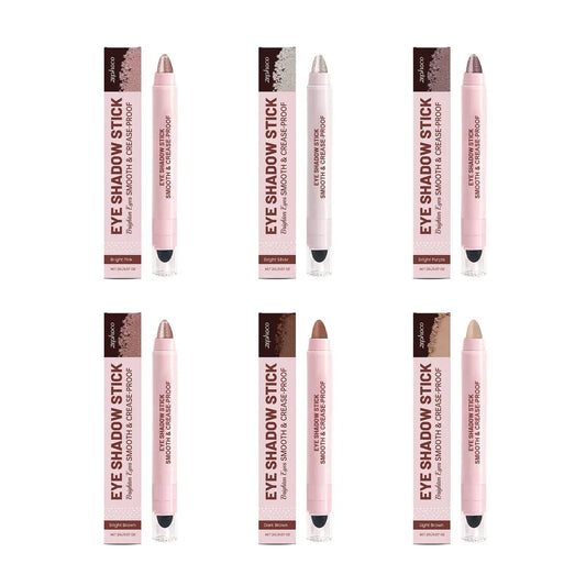 Shadow Stick Instant Eye Color Creamy Eye Shadow Stick For Effortless Application And Blending by null