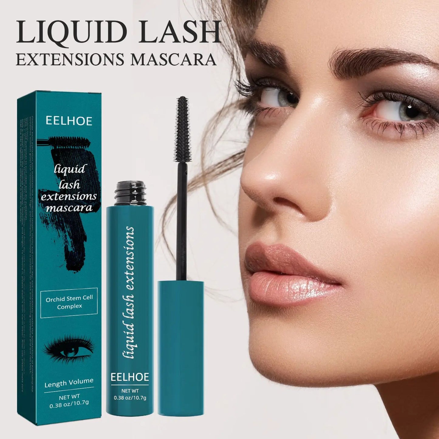 Dense Curling Mascara Smear Proof Black Long Lasting Lash Definition For Everyday Use by null