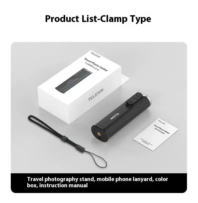 Air Travel Magnetic Phone Holder With Dual Clamp And Magnetic Mount For Hands Free Use by null