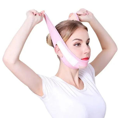 Face Slimming V Line Mask Cheek Chin Neck Slim Belt Lift Up Beauty Strap Anti Wrinkle by null