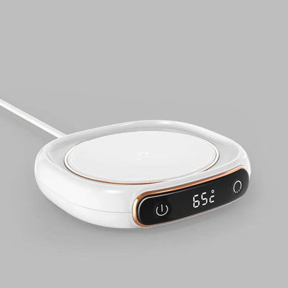 Smart Coffee Mug Warmer With Constant Temperature Heating Pad And Warm Coaster For Desktop Use by null