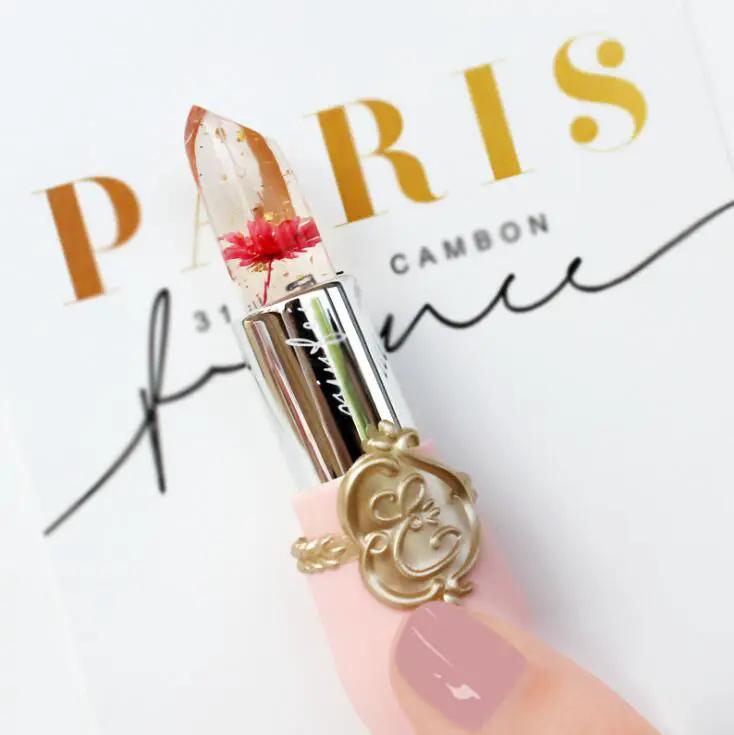 Crystal Jelly Lip Gloss Set Flower Infusion Hydrating Shine Blooming Generations Collection by null