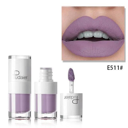 Long Lasting Matte Lipstick Set 16 Colors In White Bottle Waterproof Moisturizing Lipcolor by null