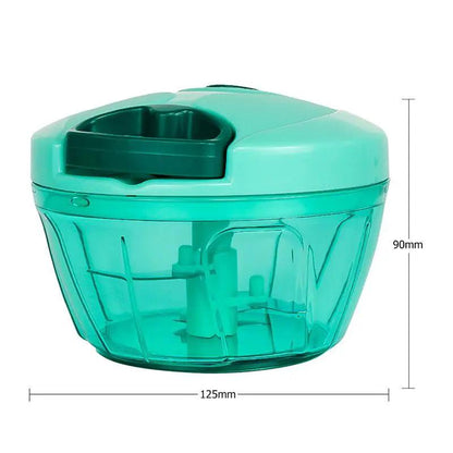 High Speed Multifunction Manual Food Processor Chopper Shredder And Meat Grinder For Vegetables And Meat by null