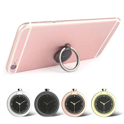 Magnetic Phone Ring Holder 360 Degree Rotating Car Mount For Hands Free Navigation And Secure Grip by null