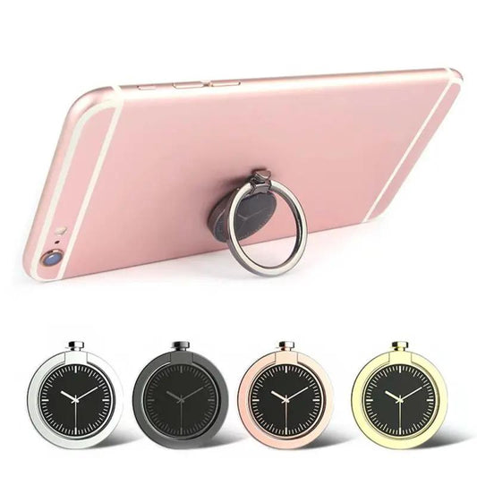 Magnetic Phone Ring Holder 360 Degree Rotating Car Mount For Hands Free Navigation And Secure Grip by null