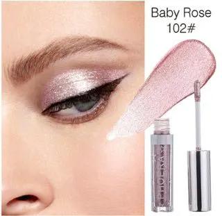 PHOERA Magnificent Metals Glitter and Glow Liquid Eyeshadow Set in 12 Sparkling Colors by null