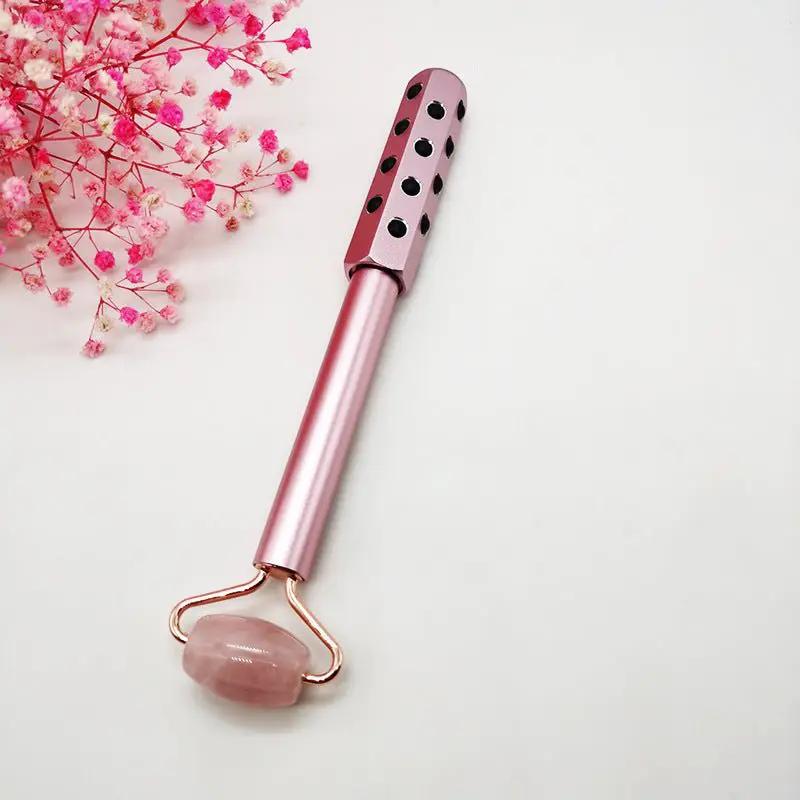 Natural Jade Massage Wand 4 Piece Set With Germanium Beauty Bar Heads Health Care by null