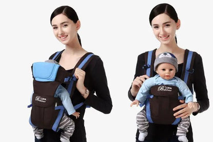 Twin Shoulder Baby Carrier For On The Go Moms And Kids Ergonomic Comfort And Safe Hip Development by null